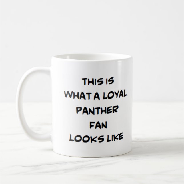 Pantherventilator, treu kaffeetasse (Links)