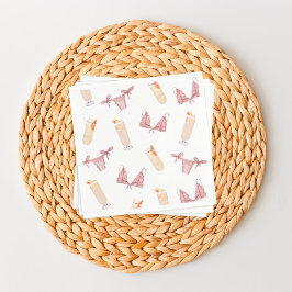 Panties & Palomas Brautparty Bachelorette Serviette