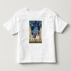 Pantomime Bühne, Illustration für 'Partys Galant Kleinkind T-shirt