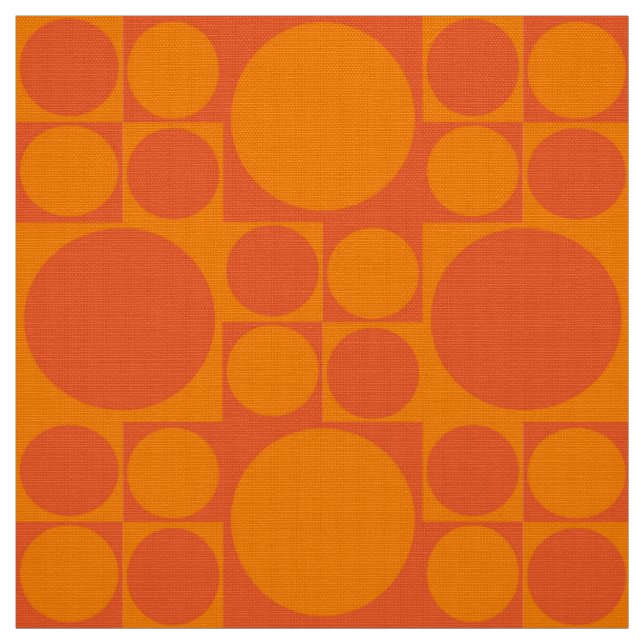 panton inspiriertes orange Gewebe Stoff (Muster)