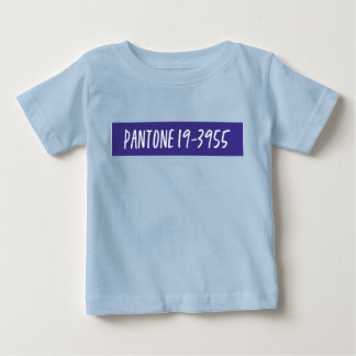 Pantone 19-3955 baby t-shirt