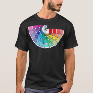 Pantone Color Chip - Bücher T-Shirt