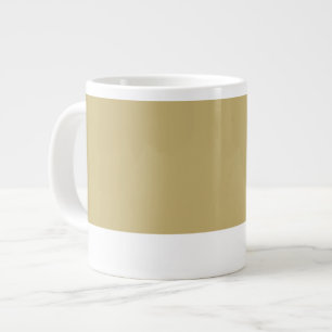 PANTONFARBE-TASSE  Rich Gold Jumbo-Tasse