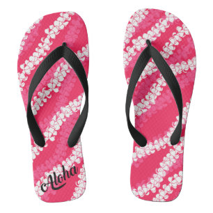 Pantoufles d'impression Aloha - tongs