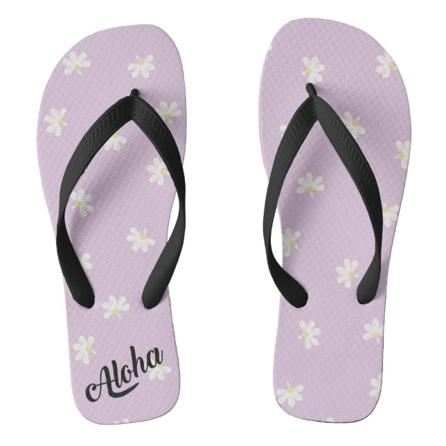 Pantoufles d'impression Aloha - tongs (Semelle)