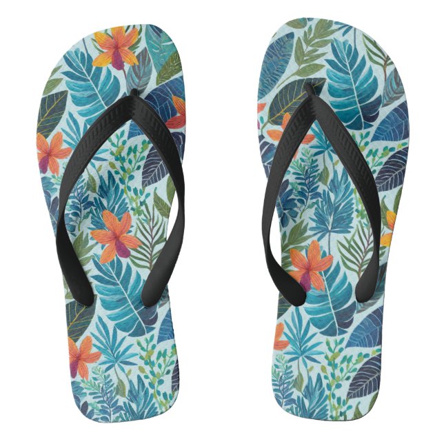 Pantoufles d'impression Aloha - tongs (Semelle)