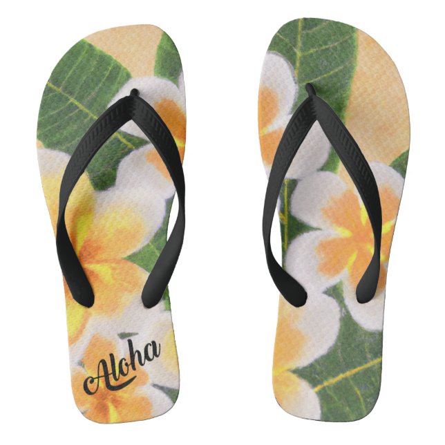Pantoufles d'impression Aloha - tongs (Semelle)