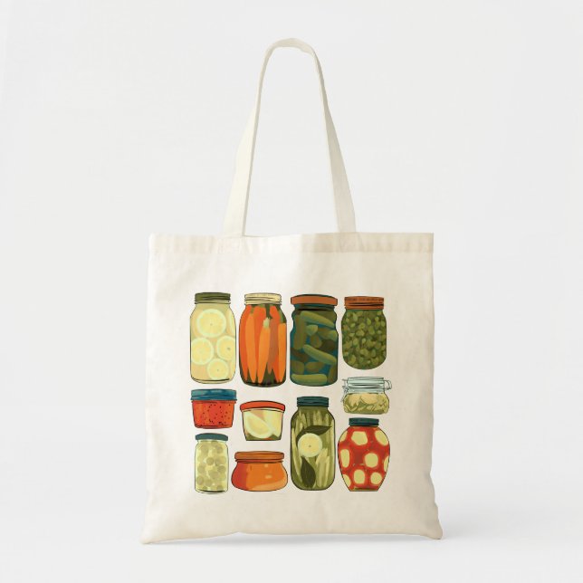 Pantry Pickles Tragetasche (Vorne)