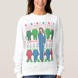 Pantsuit Nation Vilain Sweatshirt de Noël