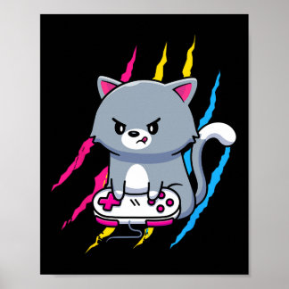 Panual Schwuler Spieler Geek Stolz Lgbt Videospiel Poster