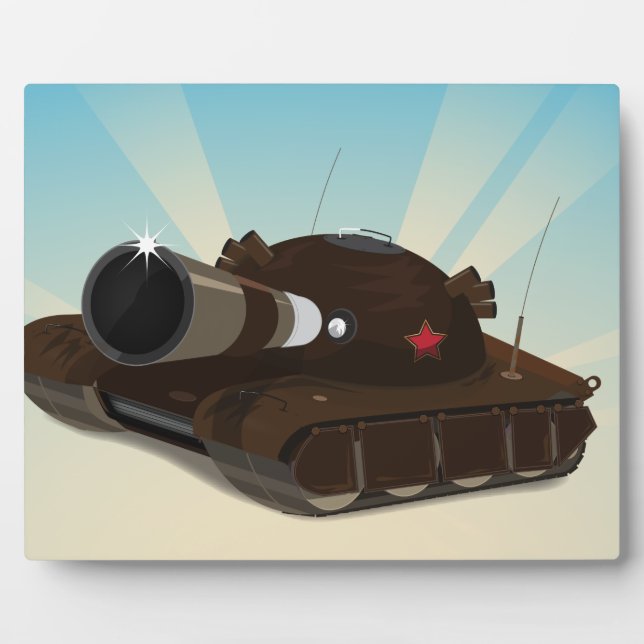 Panzer Fotoplatte (Vorderseite)