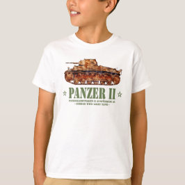 Panzer II A2 Weltkrieg Zweiter deutscher Leuchttur T-Shirt