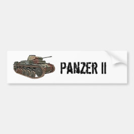 Panzer II Autoaufkleber