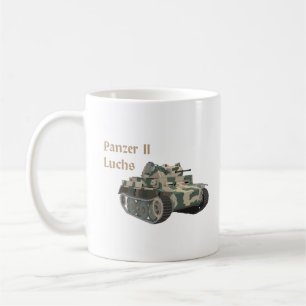 Panzer II. Luchs Deutscher Schlachttank WW2 Kaffeetasse