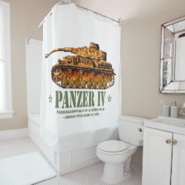 Panzer IV D Zweiter Weltkrieg Mittelalter Zweiter Duschvorhang