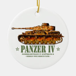 Panzer IV D Zweiter Weltkrieg Mittelalter Zweiter Keramik Ornament