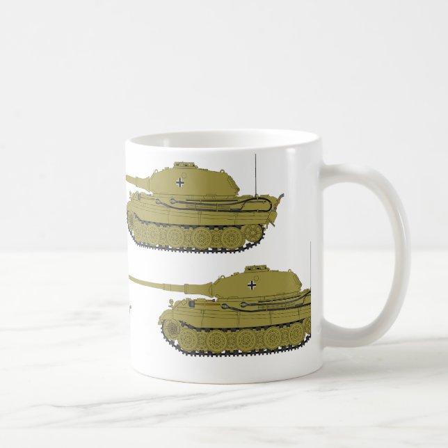Panzer VI B Kaffeetasse (Rechts)