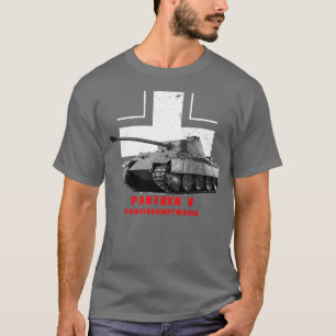 Panzerkampfwagen Panther V Militärtank WW2 T-Shirt