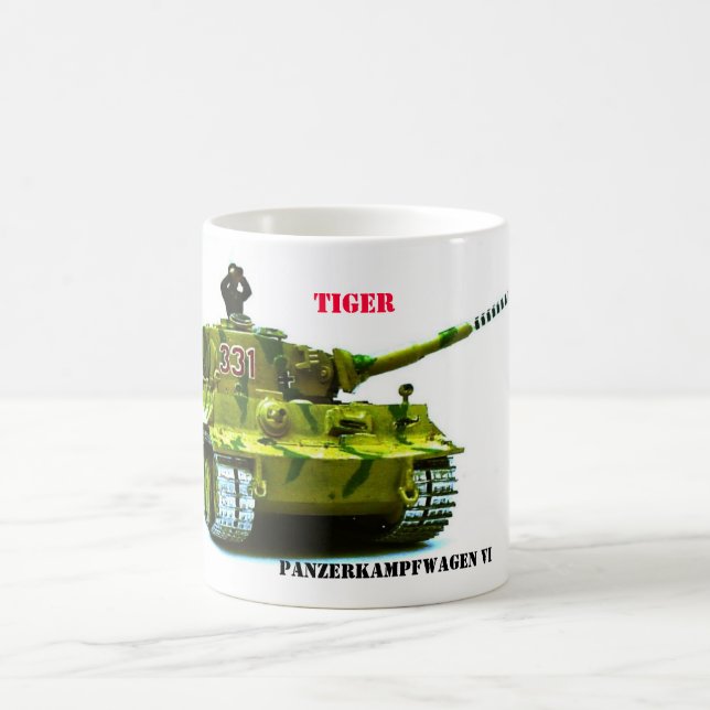 PANZERKAMPFWAGEN VI , TIGER KAFFEETASSE (Mittel)