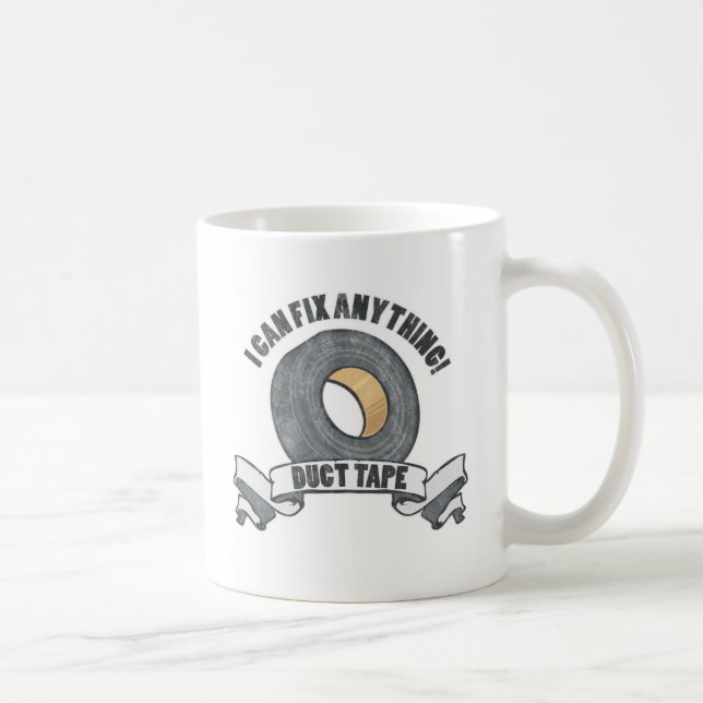 Panzerklebeband, kann ich alles regeln kaffeetasse (Rechts)