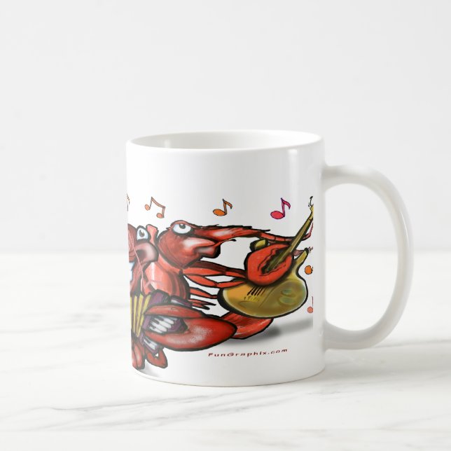 Panzerkrebs-Band Kaffeetasse (Rechts)