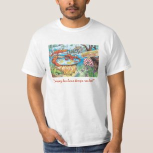 Panzerkrebs-heiße Wanne-T - Shirt