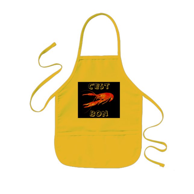 Panzerkrebs-Schürze c'est Bon Kinderschürze (Vorne)