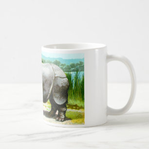Panzernashorn Kaffeetasse