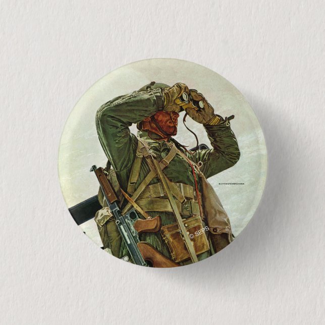 Panzerpatrouille Button (Vorderseite)