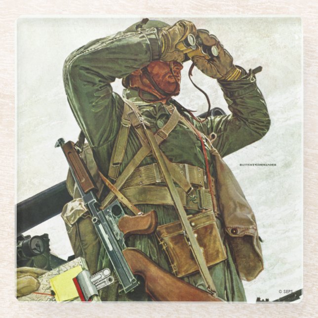 Panzerpatrouille Glasuntersetzer (Vorderseite)