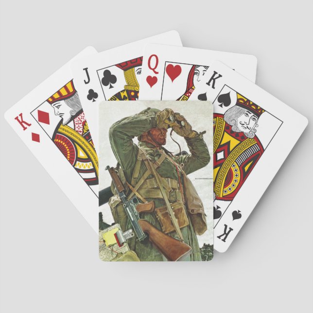Panzerpatrouille Spielkarten (Rückseite)