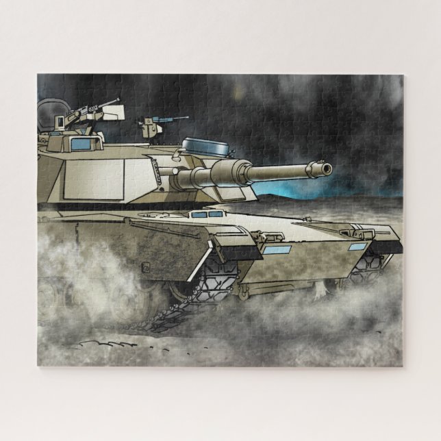 Panzerpuzzle des Golf War Journal M1 (Horizontal)