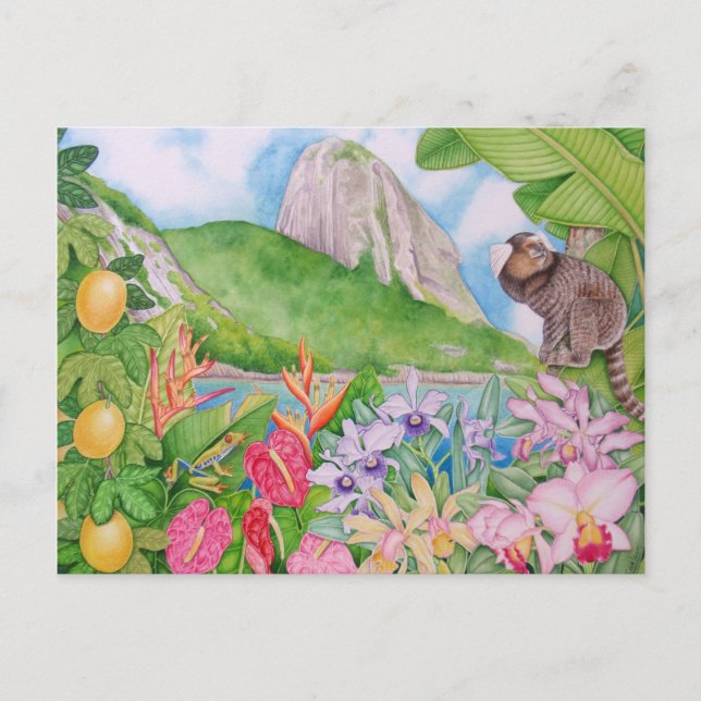 Pão de Açúcar Postkarte (Vorderseite)