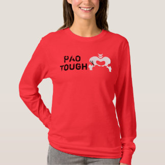 PAO starkes langes Hülsent-stück T-Shirt