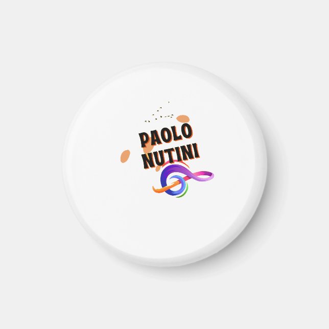 Paolo Nutini mit Musik Magnet (Vorne)