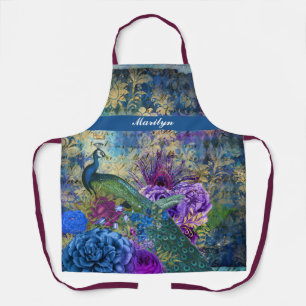 Paon Paons Oiseaux Joli Tendance Chic Tablier