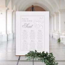 Paony Formal Classic Elfenbein Hochzeitstabelle