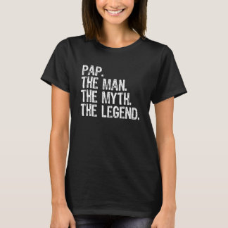 Pap dem Mann den Mythos der Legende Coolen Witz T-Shirt