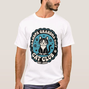 Pap Mam Chat Cadeau Amateur de Chats T-Shirt Art -