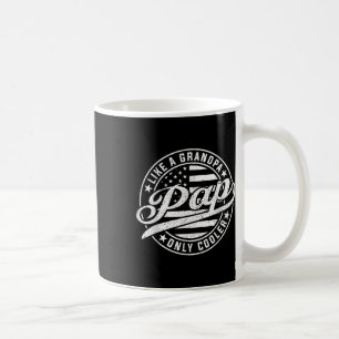 Pap wie ein Großvater nur Cooler Funny Vathday Kaffeetasse