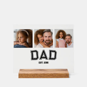 Papa a établi 3 cadeaux photo élégants
