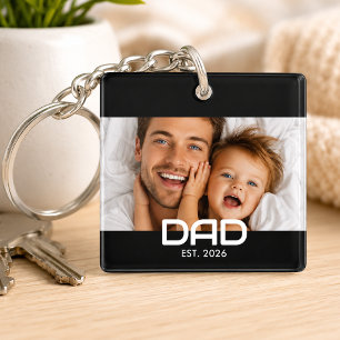 Papa a établi une photo moderne et audacieuse