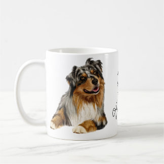 Papa à un Ausshole - Mug berger australien