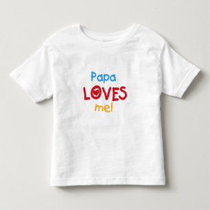 Papa aime mes t-shirts et cadeaux