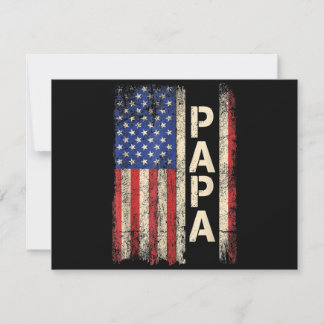 Papa American Flag Vatertag für Männer