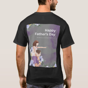 Papa: Angetrieben von Kaffee & Liebe T-Shirt