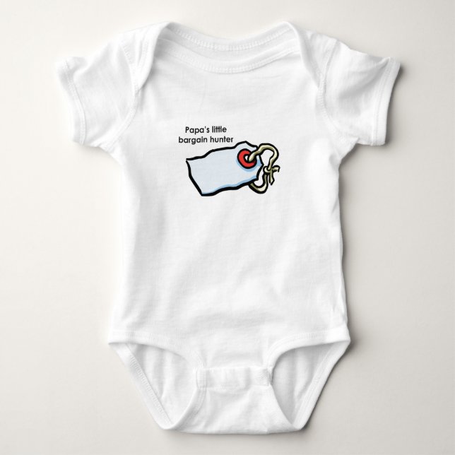 Papa Baby Strampler (Vorderseite)