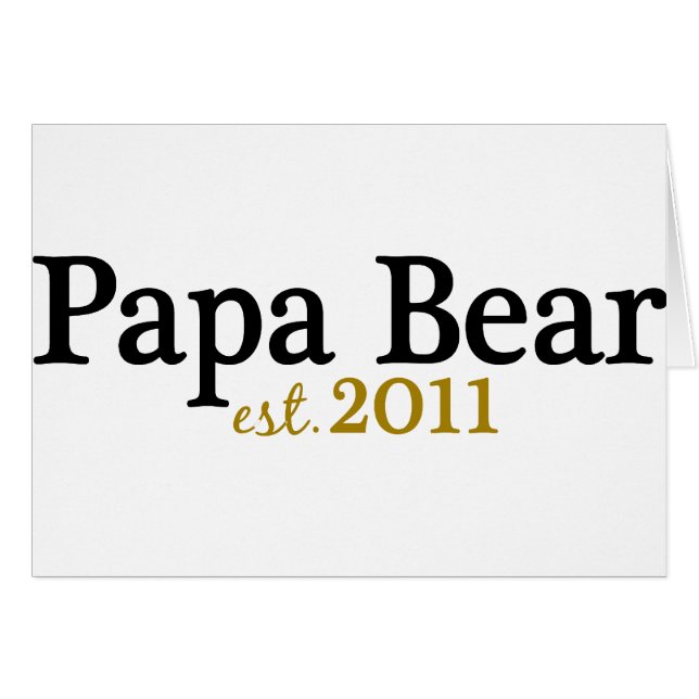 Papa-Bär est 2011 (Vorderseite (Horizontal))