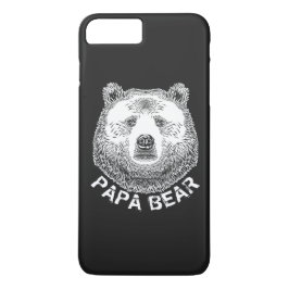 Papa-Bär, Handgezeichnete Illustration Case-Mate iPhone Hülle