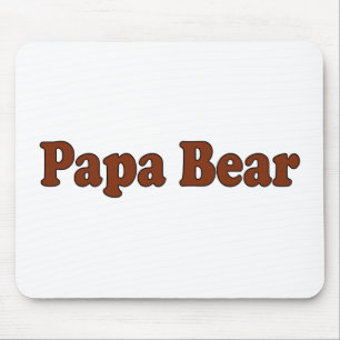 Papa-Bär Mousepad